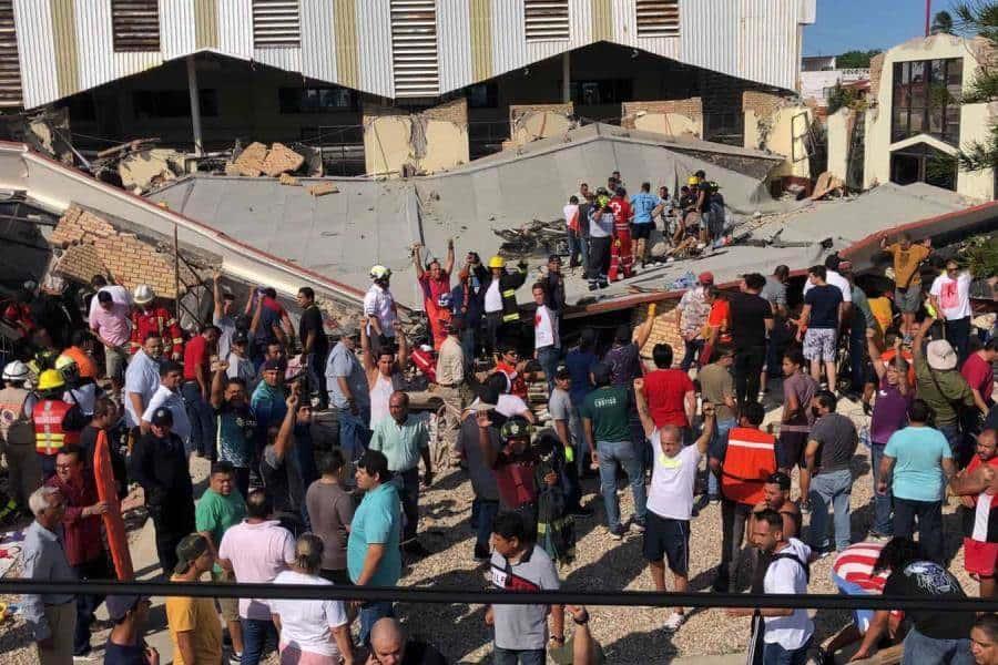 Muere otra persona tras desplome de iglesia en Ciudad Madero, suman 12