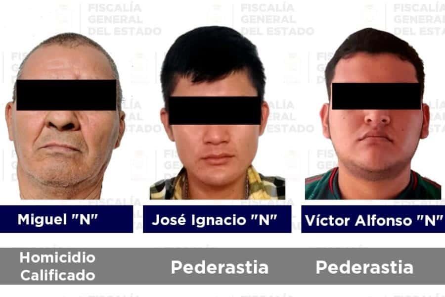 Detienen a sujetos acusados de pederastia en Centro y Balancán