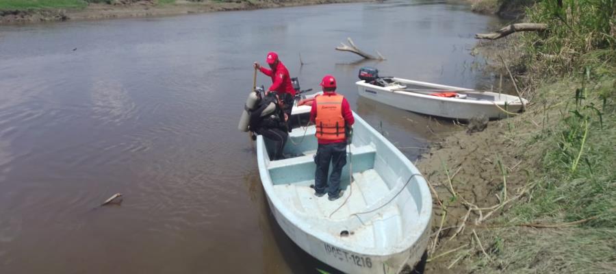 Localizan cuerpo flotando en el Carrizal