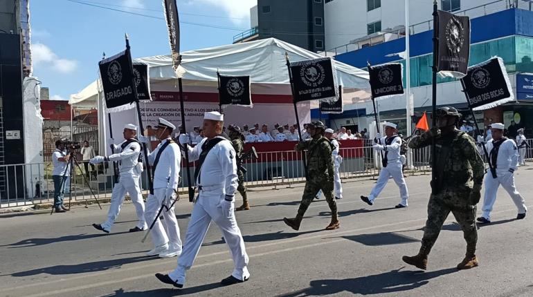 Destaca gobernador participación de Fuerzas Armadas en Tabasco en aniversario de su creación