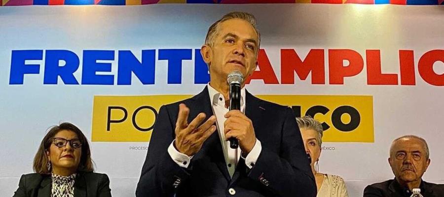 Ordena TEPJF al FAXM dar razones para sacar del proceso interno a Miguel Ángel Mancera