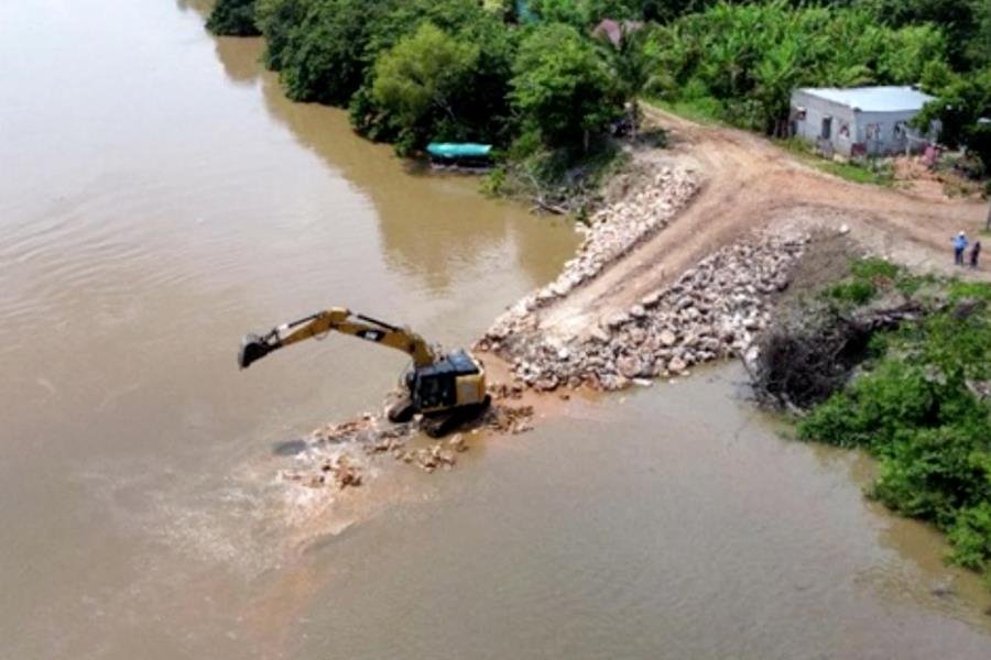 Reporta Conagua conclusión de obras para evitar inundaciones en Tabasco