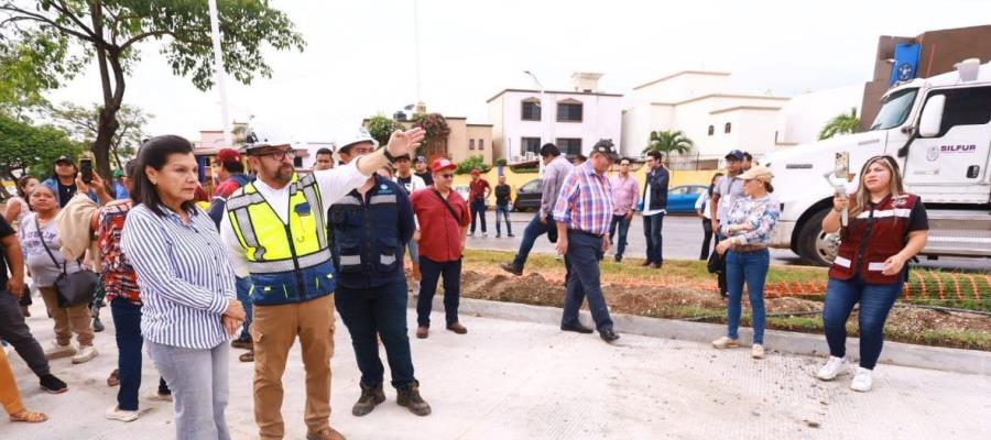 Avanza pavimentación del Tramo 1 del Acueducto Usumacinta