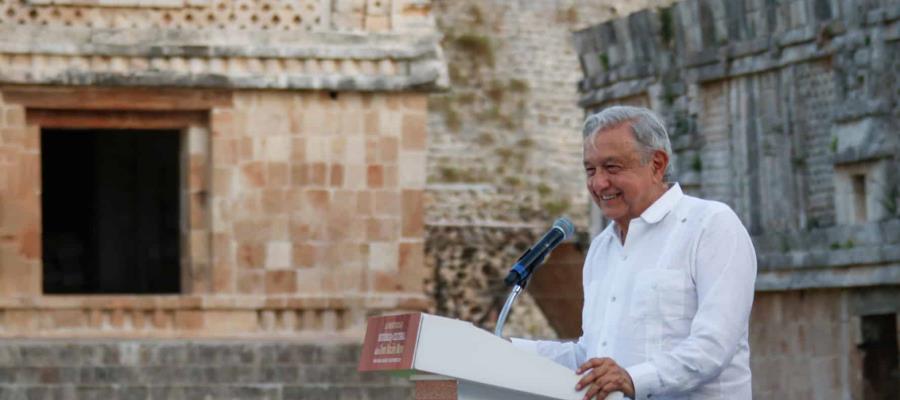 Asegura AMLO en Yucatán que su movimiento de transformación es "irreversible"