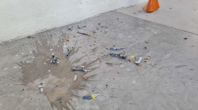 Arrojan bomba molotov en centro religioso donde se dan clases de catecismo en Hermosillo