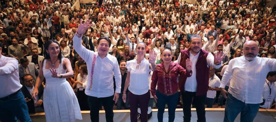 Si seguimos movilizándonos, en Jalisco va a ganar la 4T: Sheinbaum