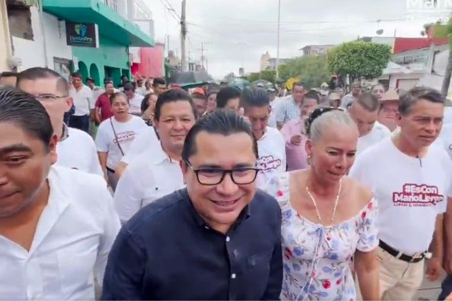 "Seguimos de frente": Mario Llergo en recorrido por Jalpa