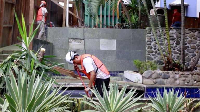 Avanzan con rehabilitación del Parque Los Pajaritos