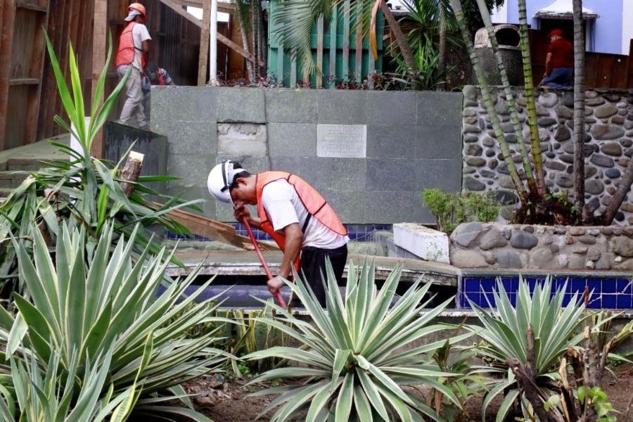 Avanzan con rehabilitación del Parque Los Pajaritos