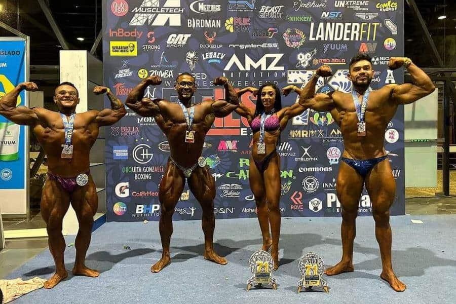 3 tabasqueños consiguieron primer lugar en Mr. México 2023 de fisicoconstructivismo y fitness