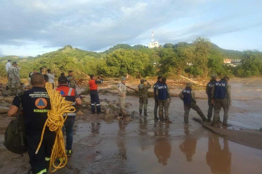 Tormenta tropical ´Max´ deja 2 muertos en Guerrero