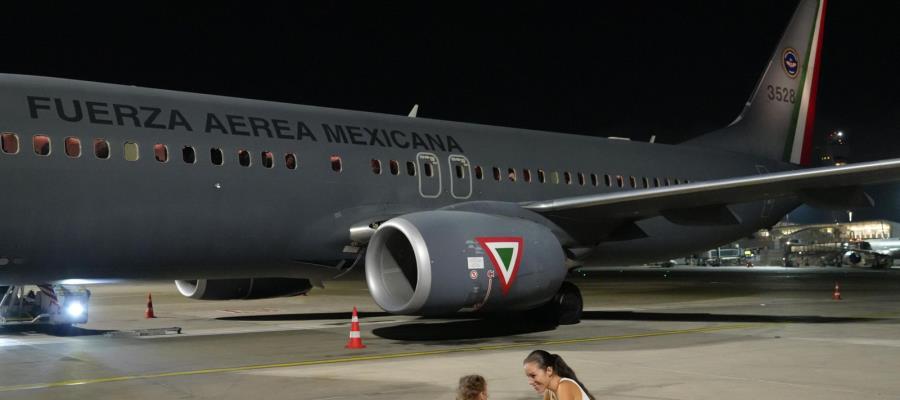 Salió del Tel Aviv segundo vuelo de Fuerza Aérea Mexicana con 141 connacionales: SRE