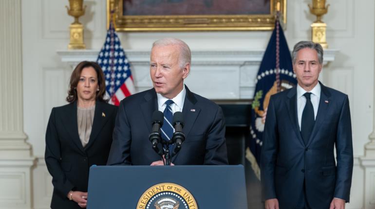 EE. UU. dará a Israel todo lo que necesite para defenderse: Biden