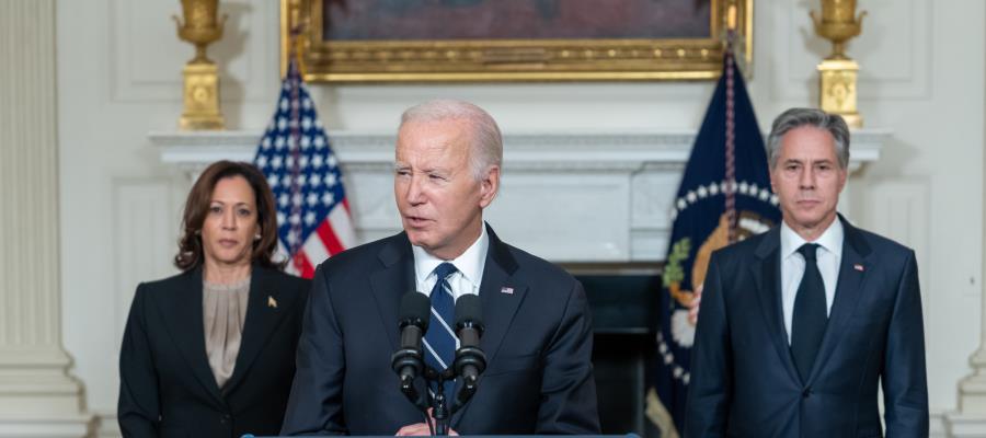 EE. UU. dará a Israel todo lo que necesite para defenderse: Biden