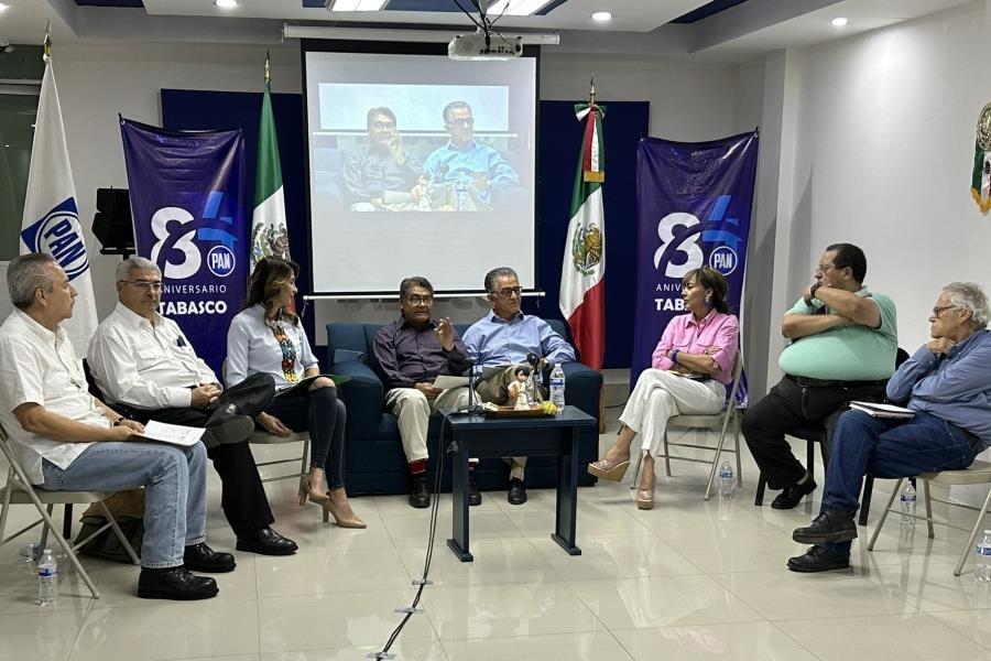 Frente Amplio no debe quedar solo como alianza electoral, coinciden en análisis PRI-PAN-PRD en Tabasco