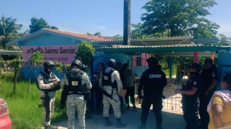 Activa Guardia Nacional y SSPC operativo disuasivo en Macuspana tras hechos delictivos