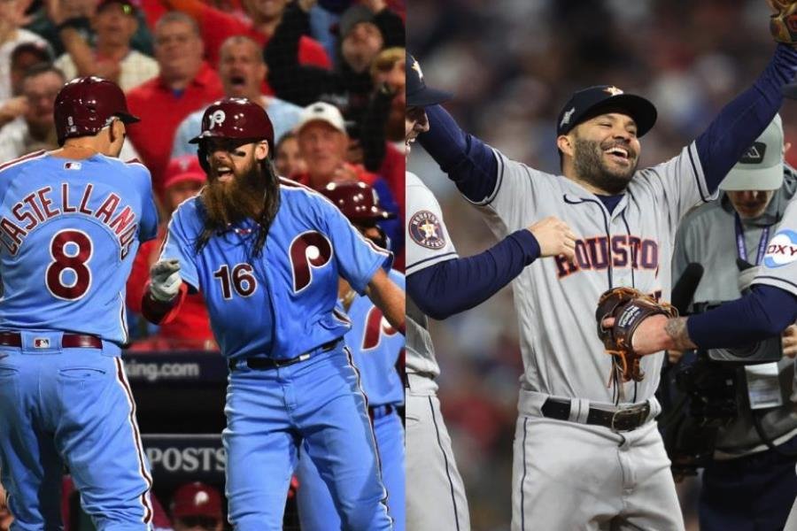 Se define las Series de Campeonato; Astros y Rangers en la Americana y Arizona y Filis en la Nacional