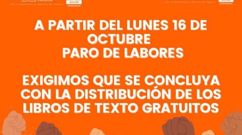 ¡Se quedan sin clases! Anuncian paro en escuelas de Chihuahua por suspensión de entrega de libros de la SEP