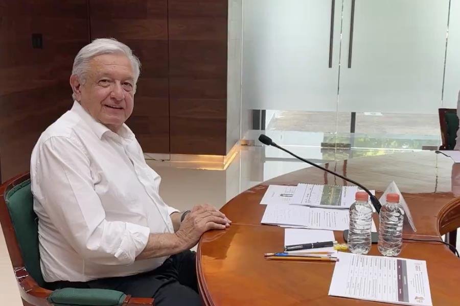 Presume AMLO que mantiene 68% de aprobación, según Morning Consult