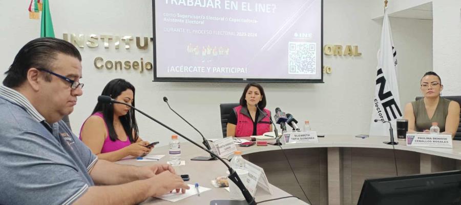 Contratará INE a más de 900 de supervisores y capacitadores electorales 