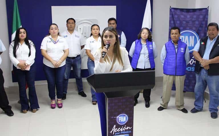 PAN único partido de oposición que duplicó sus votos en Tabasco: Jemima Alonzo