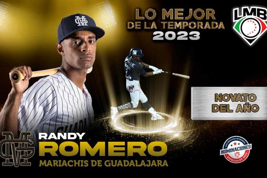 Gana Randy Romero ´Novato del Año´ con Mariachis pero siendo de Olmecas