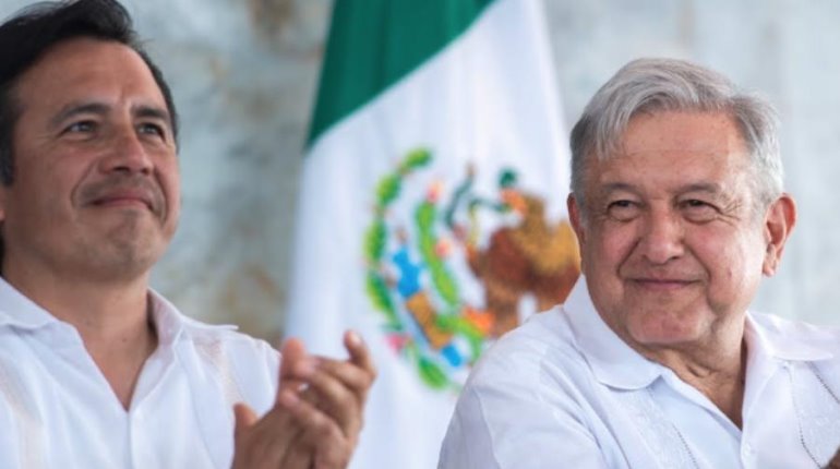 Defiende Obrador administración de Cuitláhuac García en Veracruz