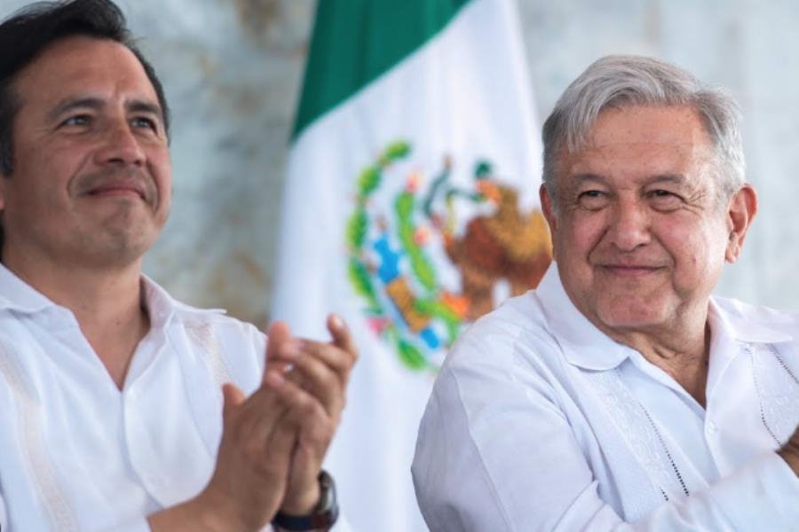 Defiende Obrador administración de Cuitláhuac García en Veracruz