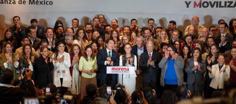 Celebra dirigencia de Morena en Tabasco firma del acuerdo de unidad de los 5 aspirantes a la Coordinación Estatal de Defensa