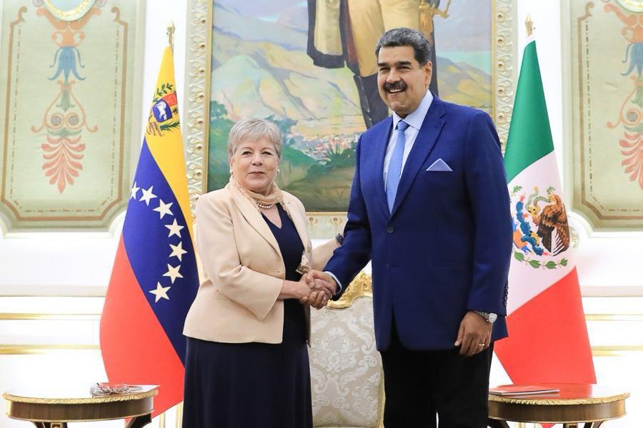 Confirma Alicia Bárcena visita de Maduro a México el próximo fin de semana 