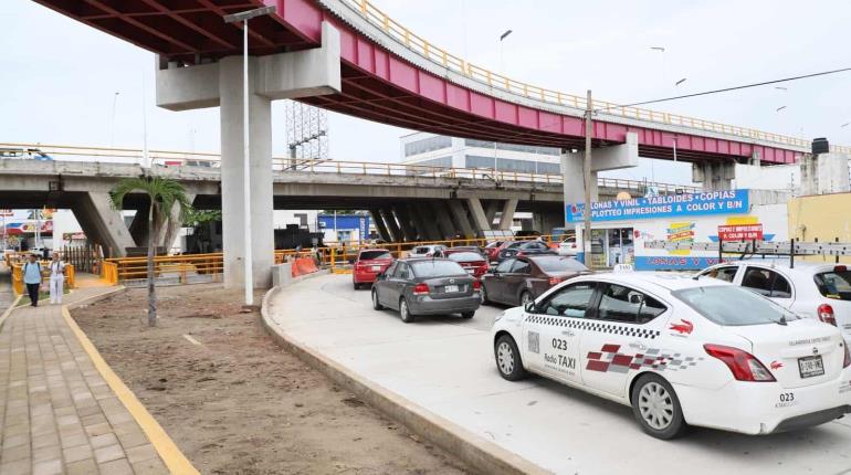 Sin concluir quinta etapa de distribuidor vial, abren ampliación a dos carriles en Av. Universidad