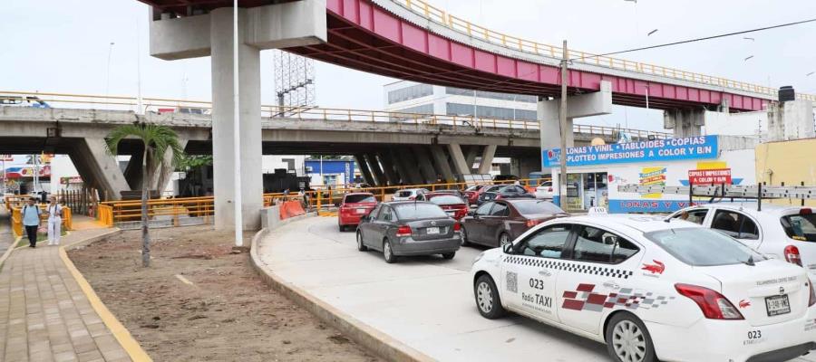 Sin concluir quinta etapa de distribuidor vial, abren ampliación a dos carriles en Av. Universidad