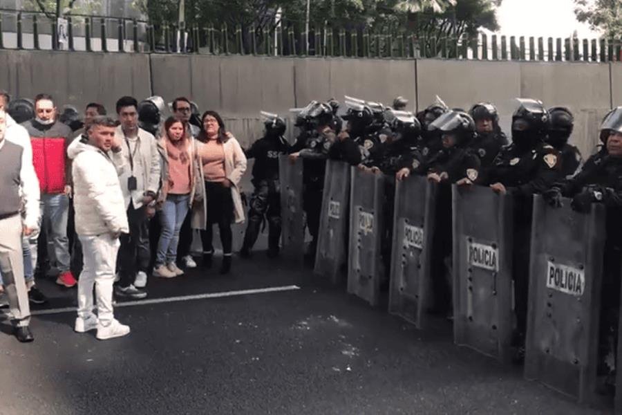 Continúan paro y manifestaciones de trabajadores del Poder Judicial