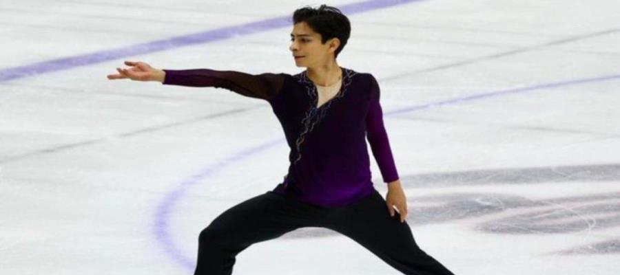 Donovan Carrillo gana medalla de plata en Torneo Internacional de Patinaje en Escocia