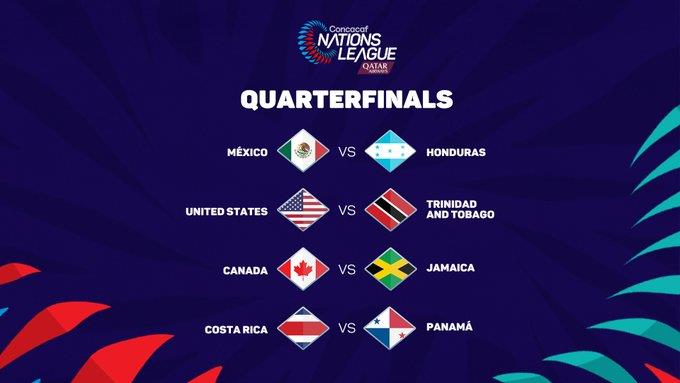 Se definen los cuartos de final de la Concacaf Nations League