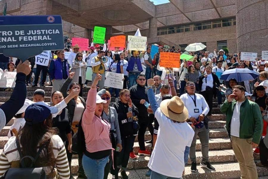 Trabajadores del Poder Judicial extienden paro de labores hasta el 24 de octubre