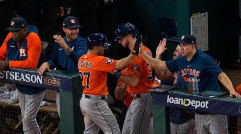 Astros empata la serie de campeonato de la Liga Americana y Arizona respira en la Nacional