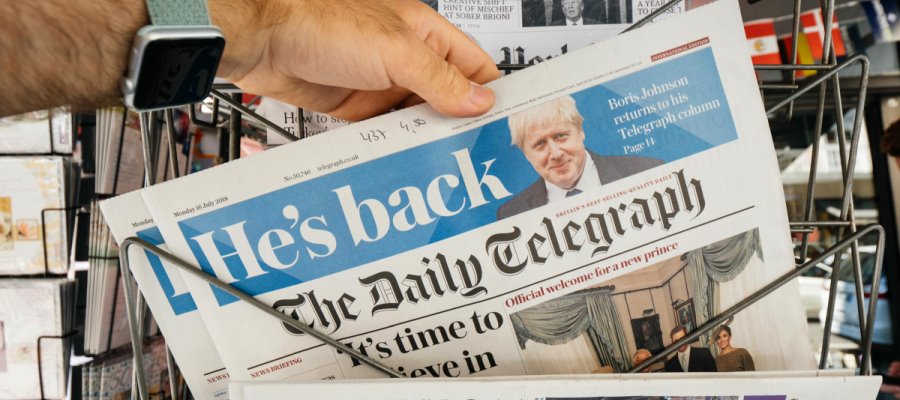 Por fuertes deudas ponen a la venta el The Daily Telegraph, emblemático medio británico