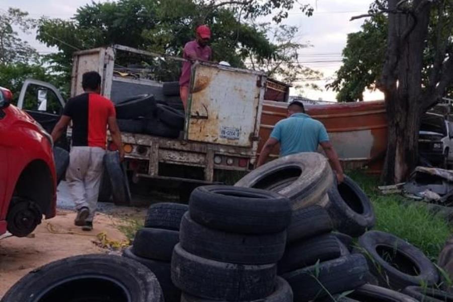 Retiran 211 toneladas de cacharros en primera etapa de acciones contra dengue