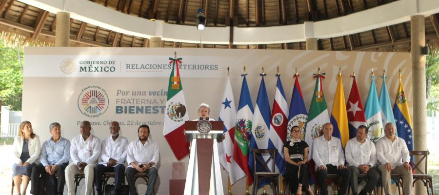 Respetar derecho humano a migrar, concluye cumbre en Palenque