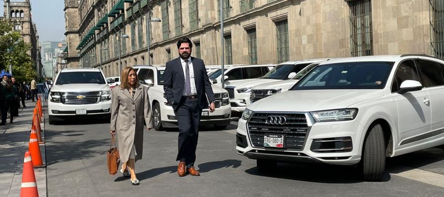 Acude Daniel Casasús a Palacio Nacional; se reúne con AMLO para evaluar avances de Programas para el Bienestar