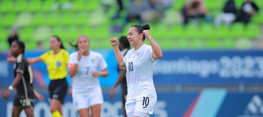 Selección Mexicana de Futbol Femenil golea a Jamaica en debut en Panamericanos