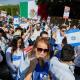 Protestan en CDMX para pedir la liberación de los mexicanos retenidos por Hamás