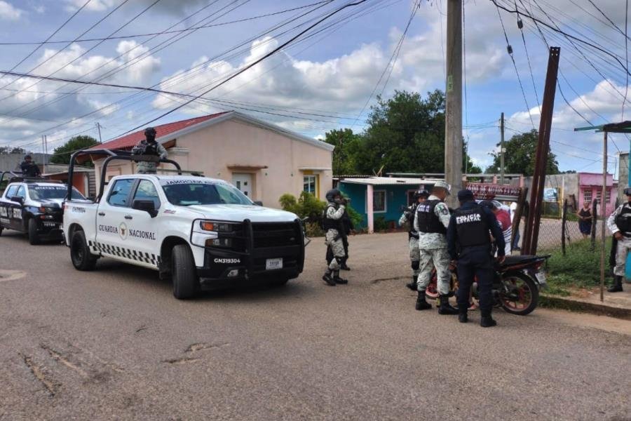 Continúan fuerzas de seguridad con operativo "Macuspana seguro"