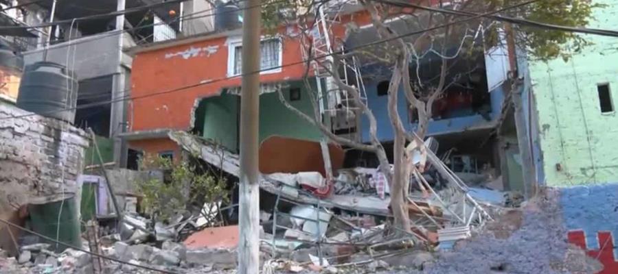 6 viviendas afectadas en la Gustavo A. Madero de CDMX tras explosión por acumulación de gas