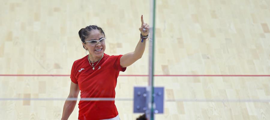 Paola Longoria consigue oro para México en raquetbol