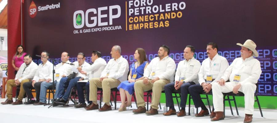 Inauguran décimo foro petrolero en Parque Tabasco