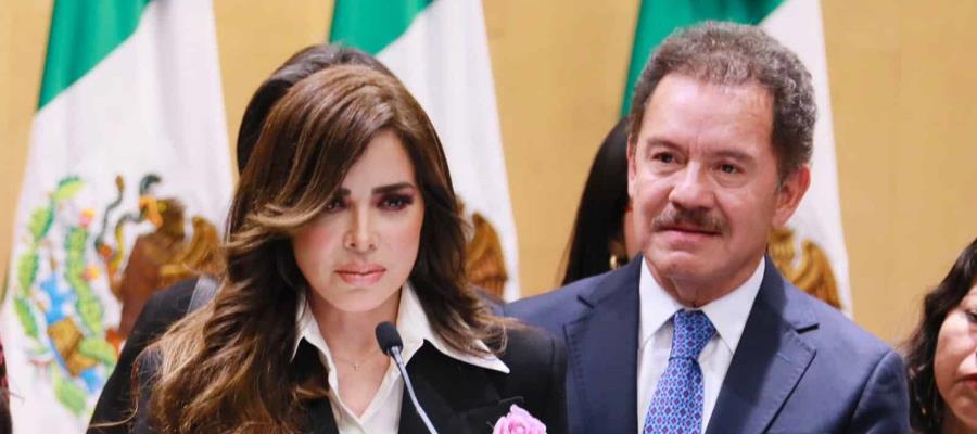 Gloria Trevi va a San Lázaro y celebra reformas contra la trata de personas