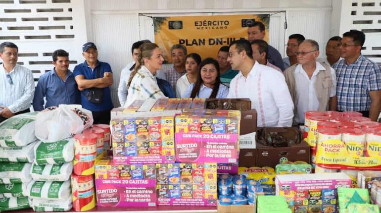 Llama presidenta del DIF Tabasco a ser solidarios con hermanos de Guerrero