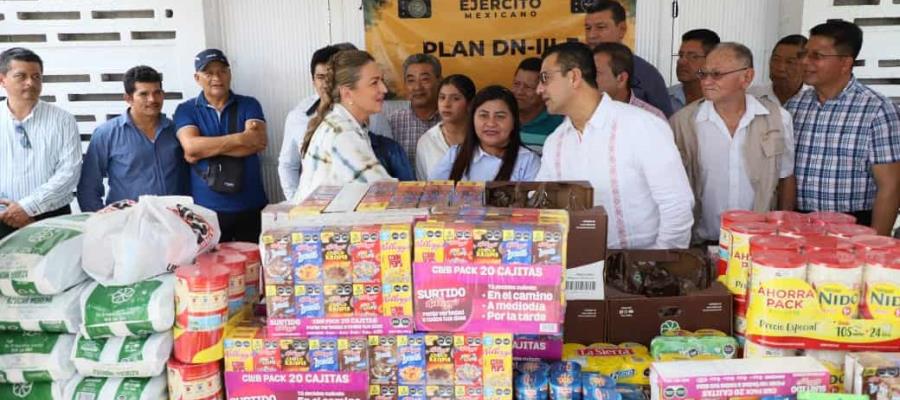 Llama presidenta del DIF Tabasco a ser solidarios con hermanos de Guerrero